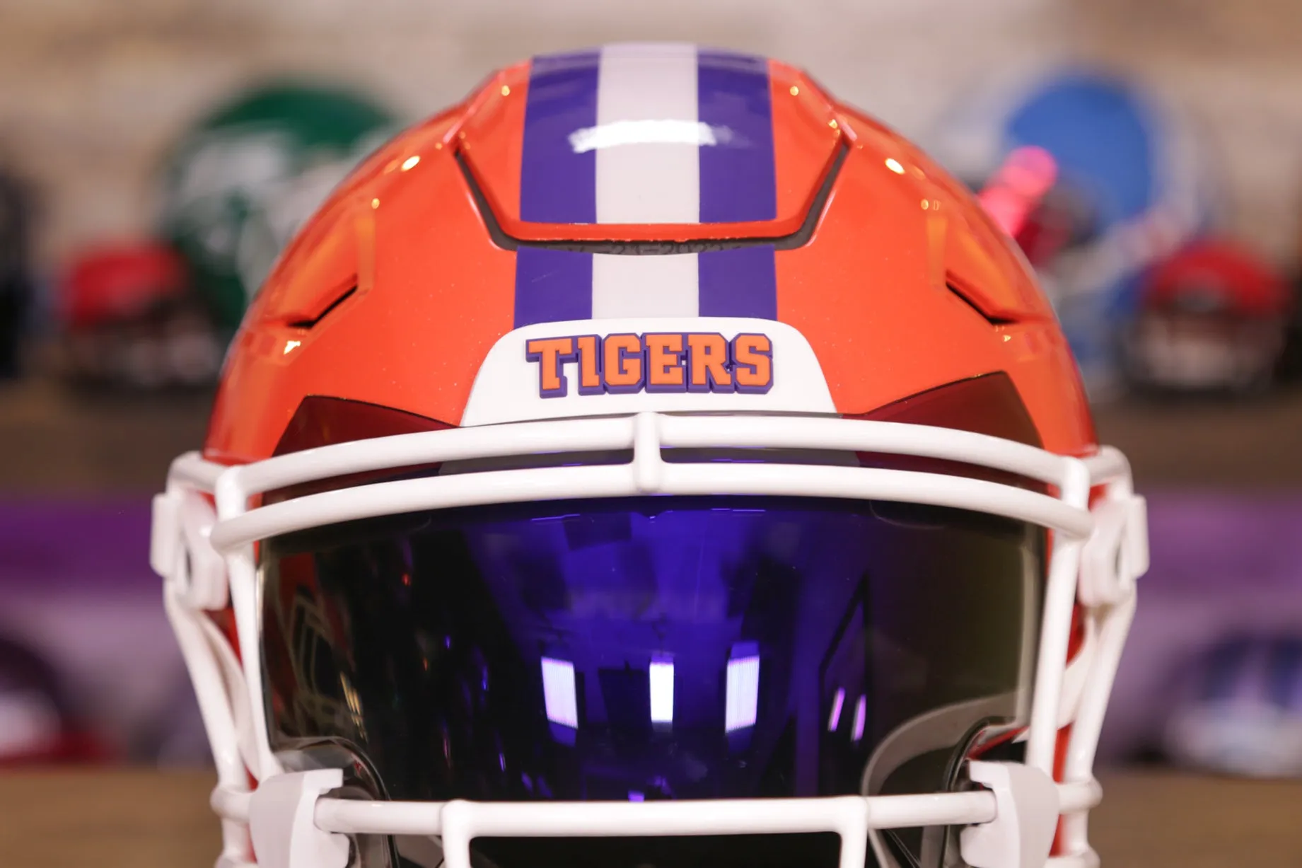 Clemson Tigers Riddell SpeedFlex Helmet - GG Edition 00229