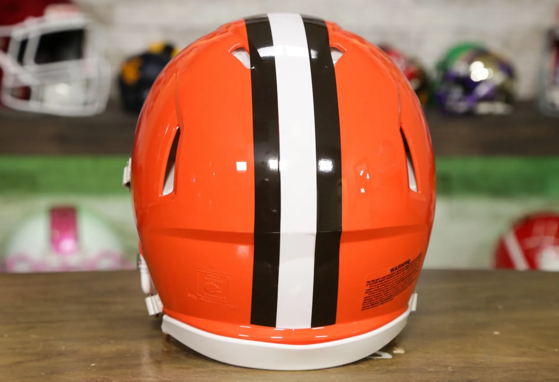 Cleveland Browns Riddell Speed Authentic Helmet - 1975-2005 Throwback