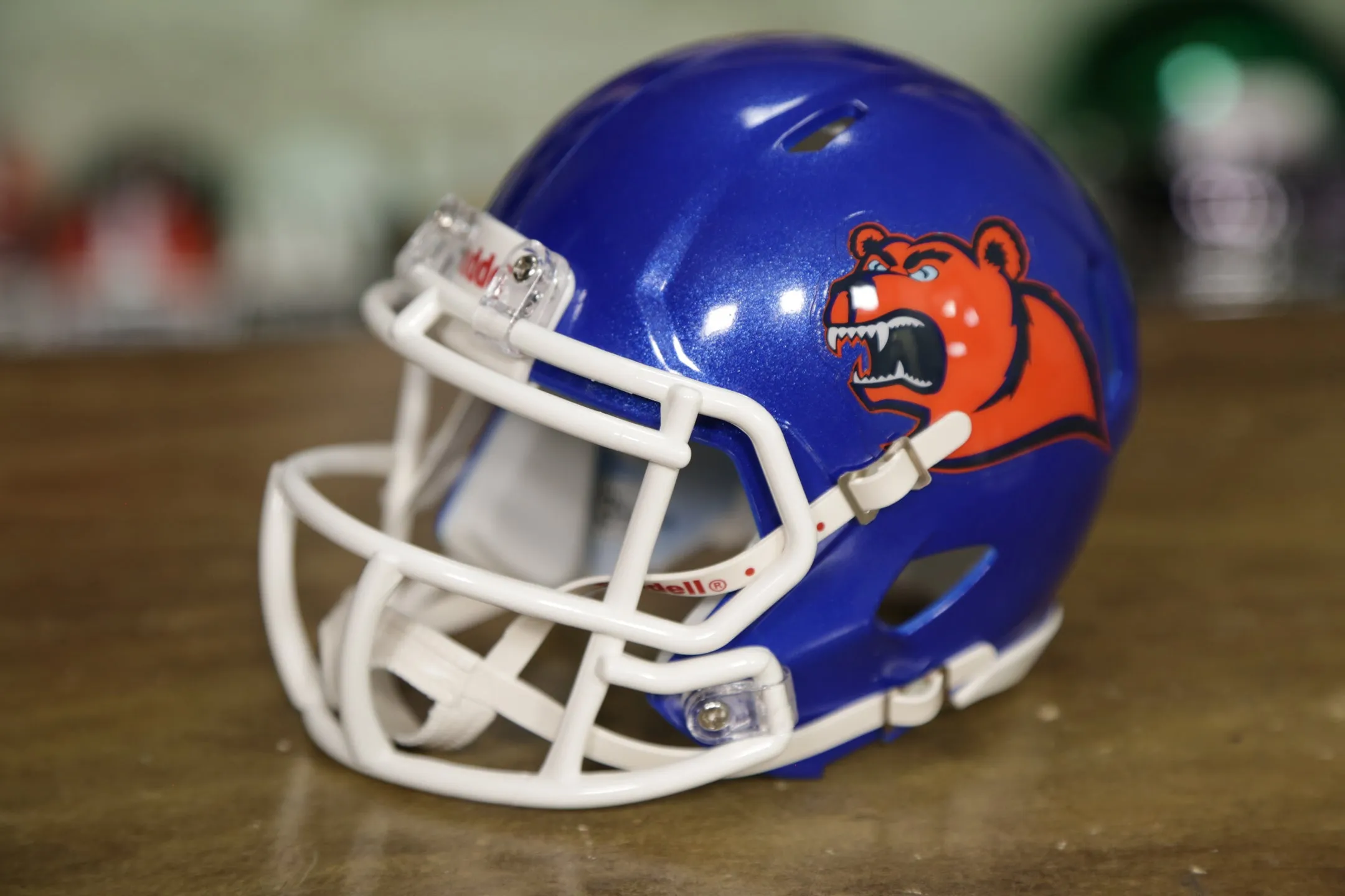 Coast Guard Bears Riddell Speed Mini Helmet