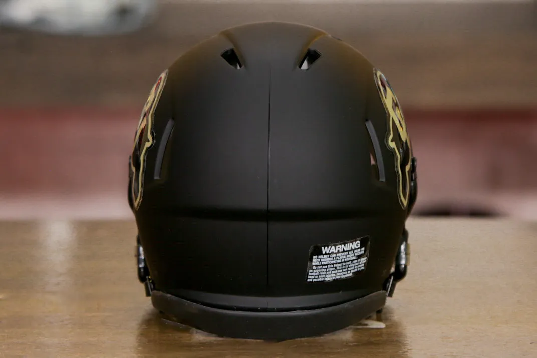 Colorado Buffaloes Riddell Speed Mini Helmet - Matte Black