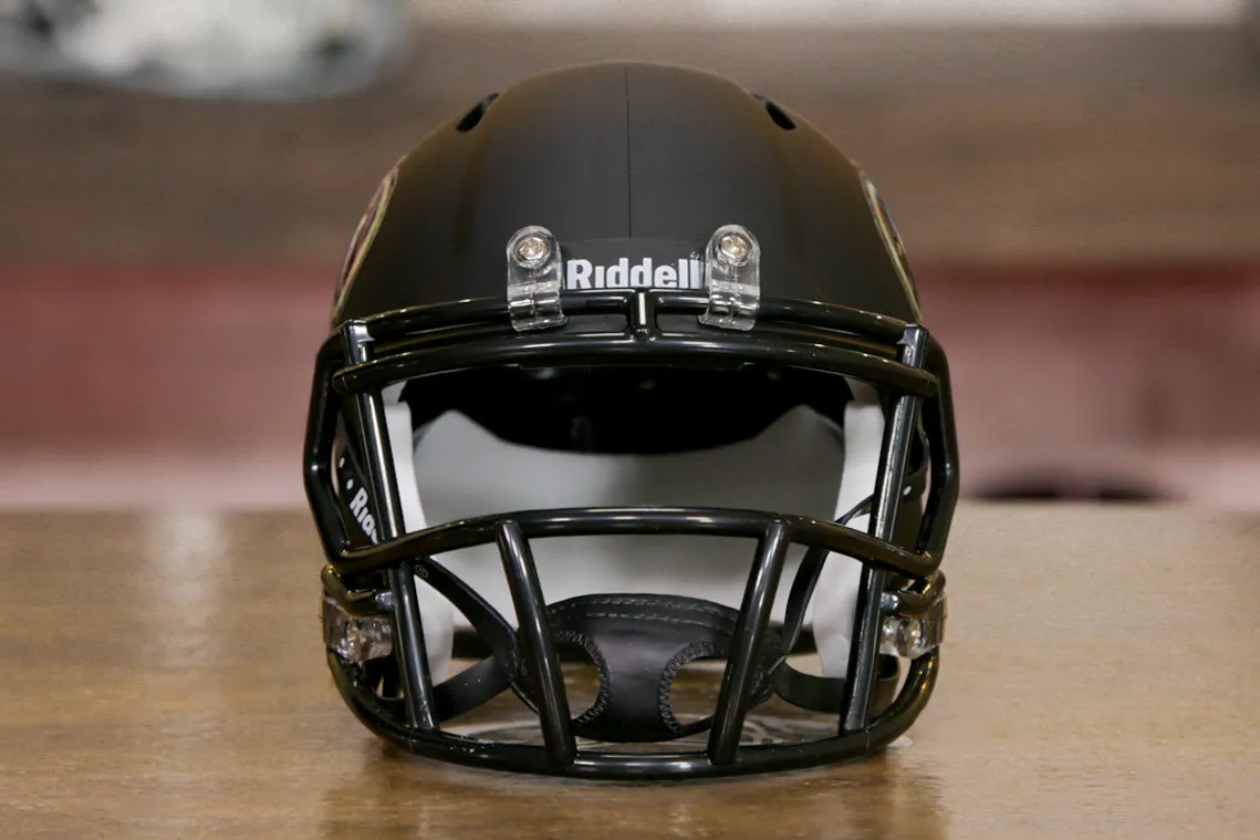 Colorado Buffaloes Riddell Speed Mini Helmet - Matte Black