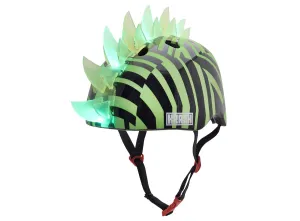 C.Preme Krash Youth Helmet - 8 Plus - Dazzle Green LED