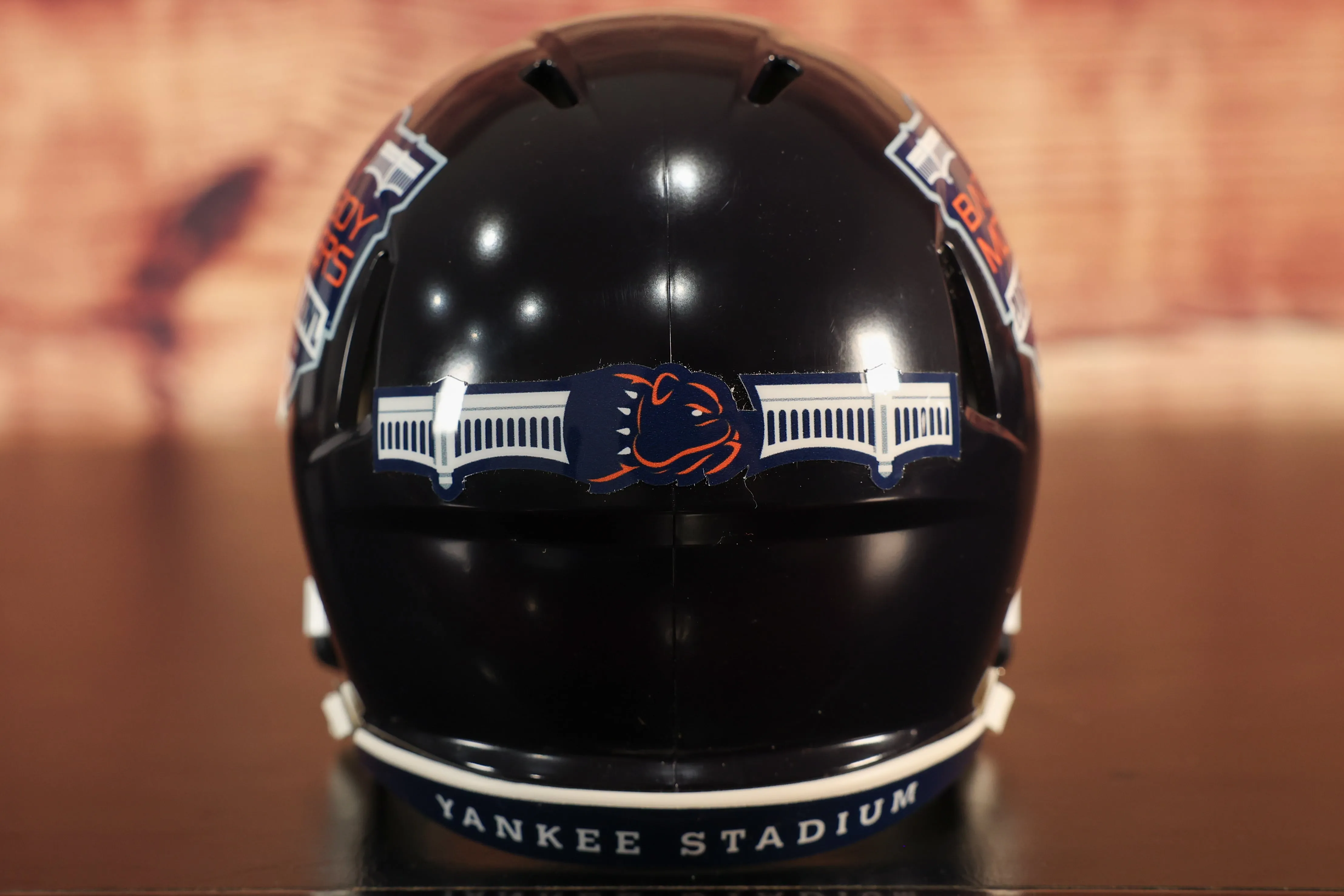 Custom Mini Helmet - Bad Boy Mowers Pinstripe Bowl