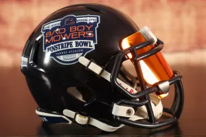 Custom Mini Helmet - Bad Boy Mowers Pinstripe Bowl
