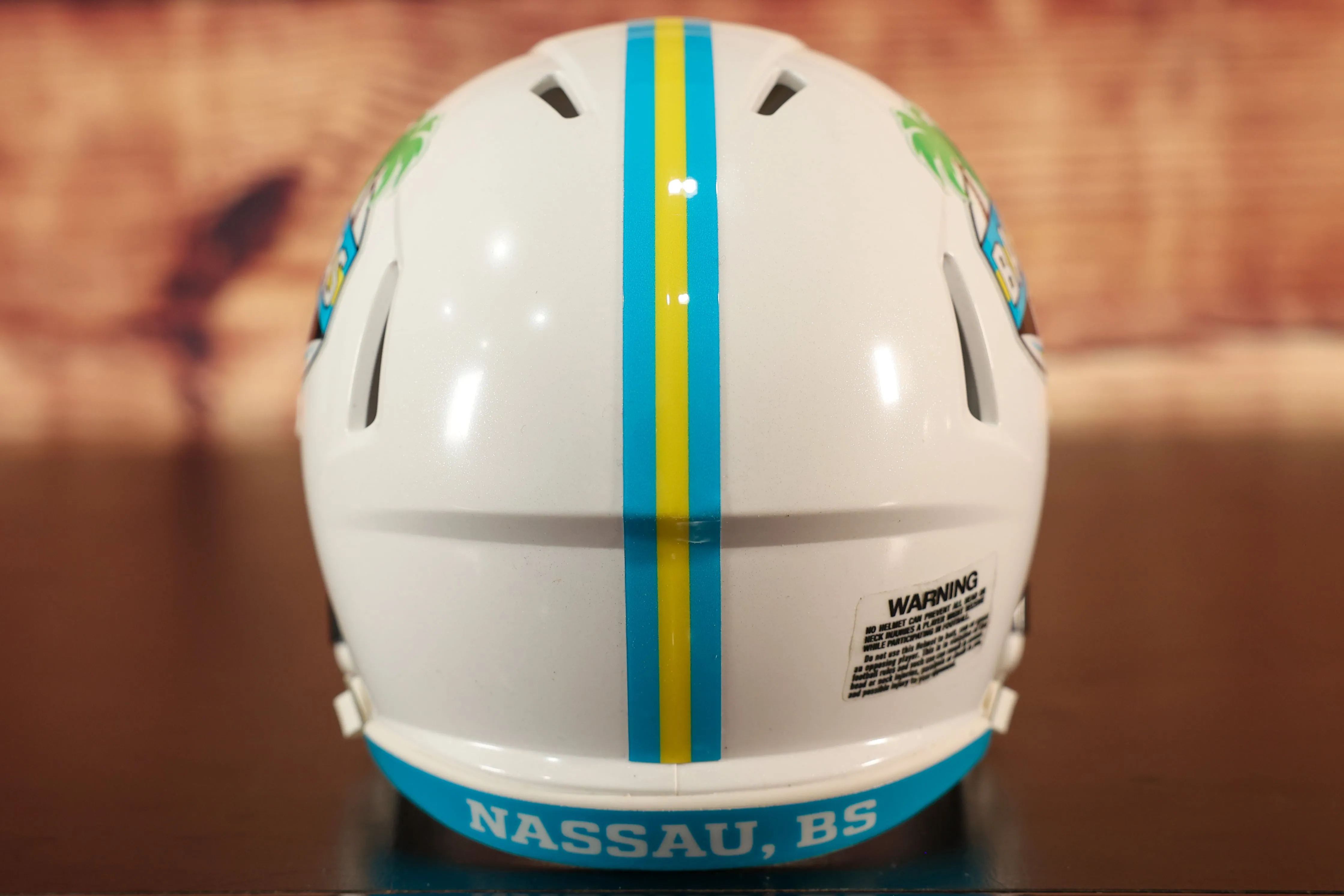 Custom Mini Helmet - Bahamas Bowl