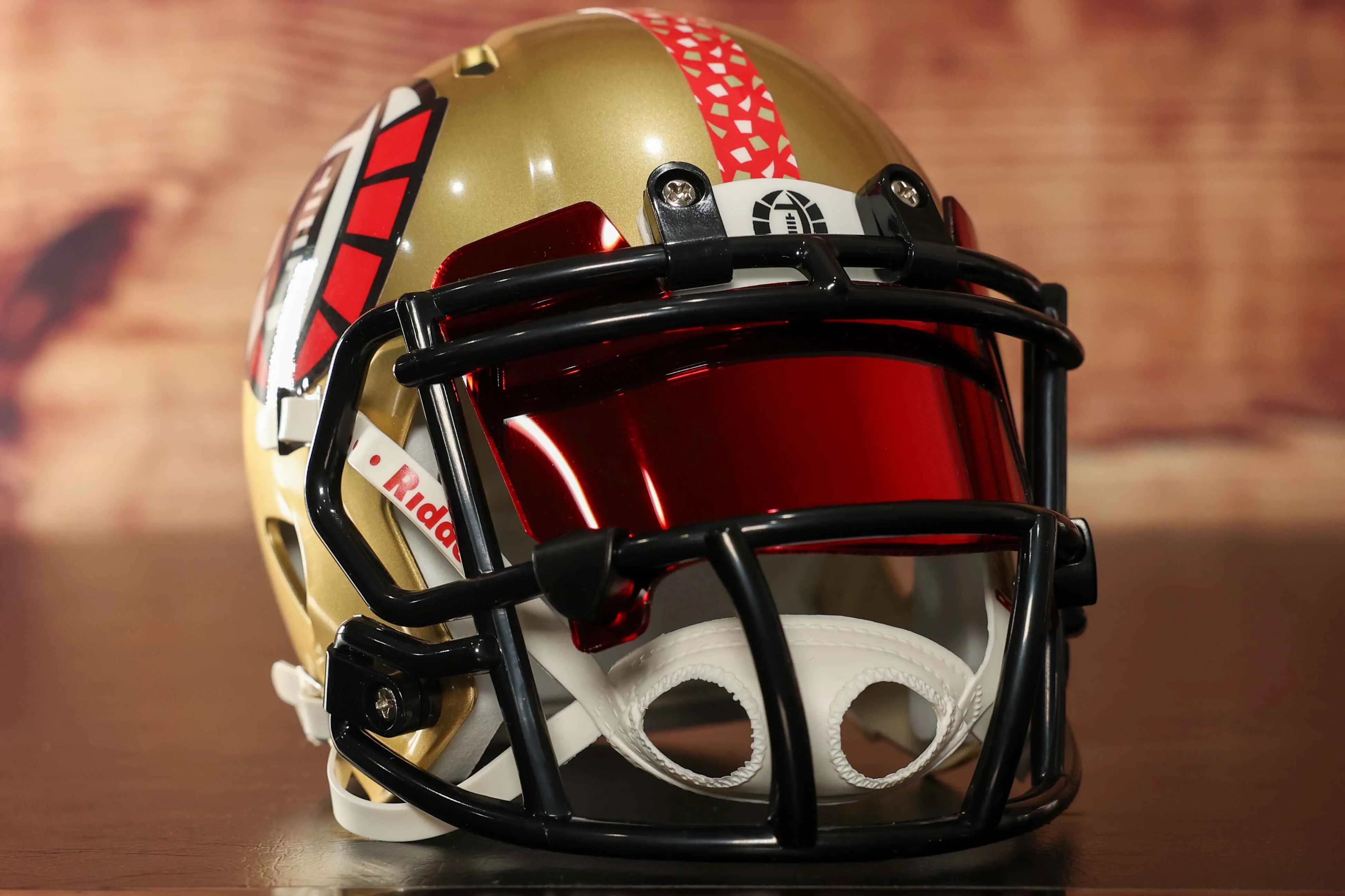 Custom Mini Helmet - Bowl Season Gold