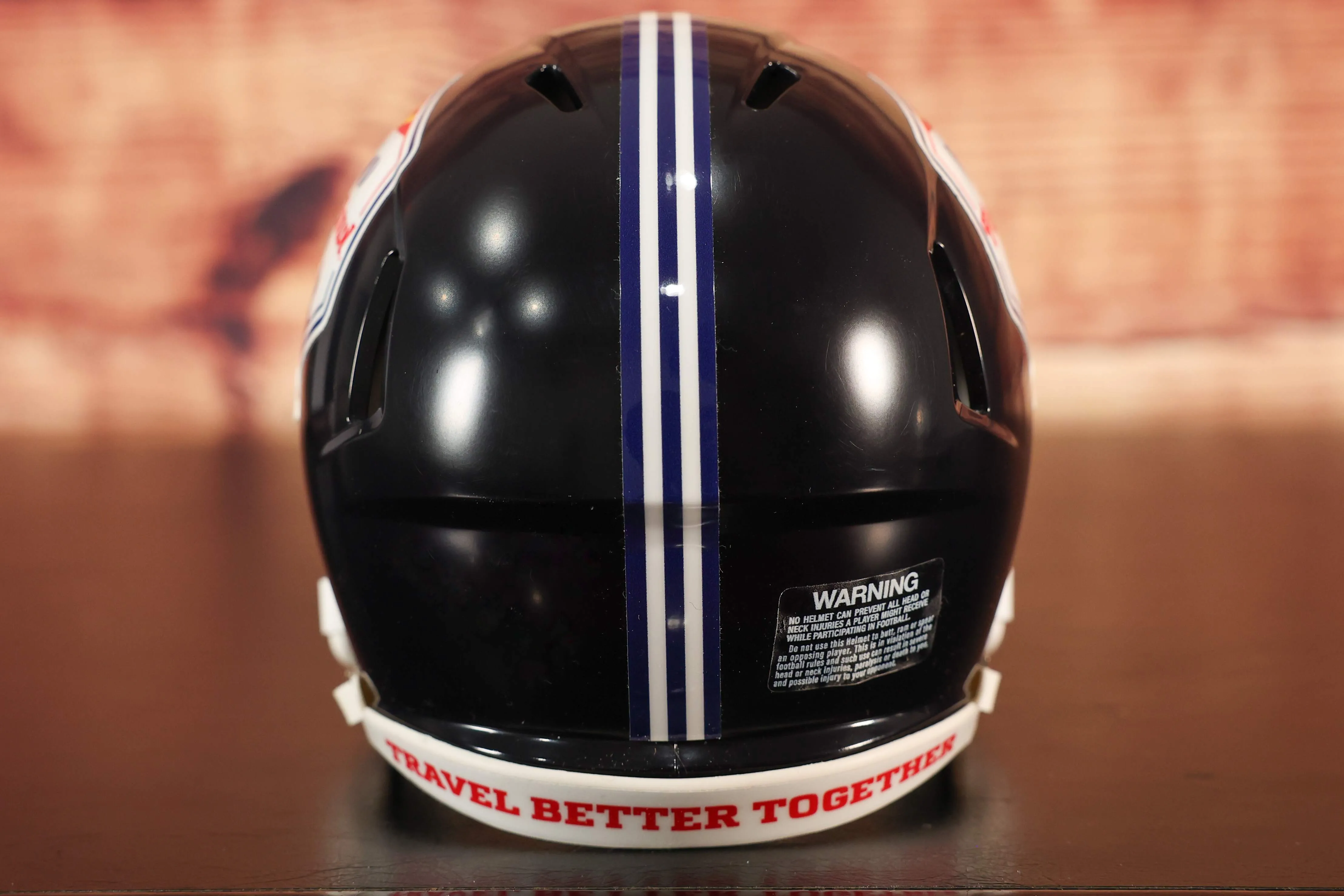 Custom Mini Helmet - Vrbo Fiesta Bowl