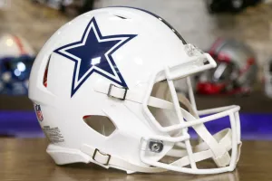 Dallas Cowboys Riddell Speed Authentic Helmet - White Alternate