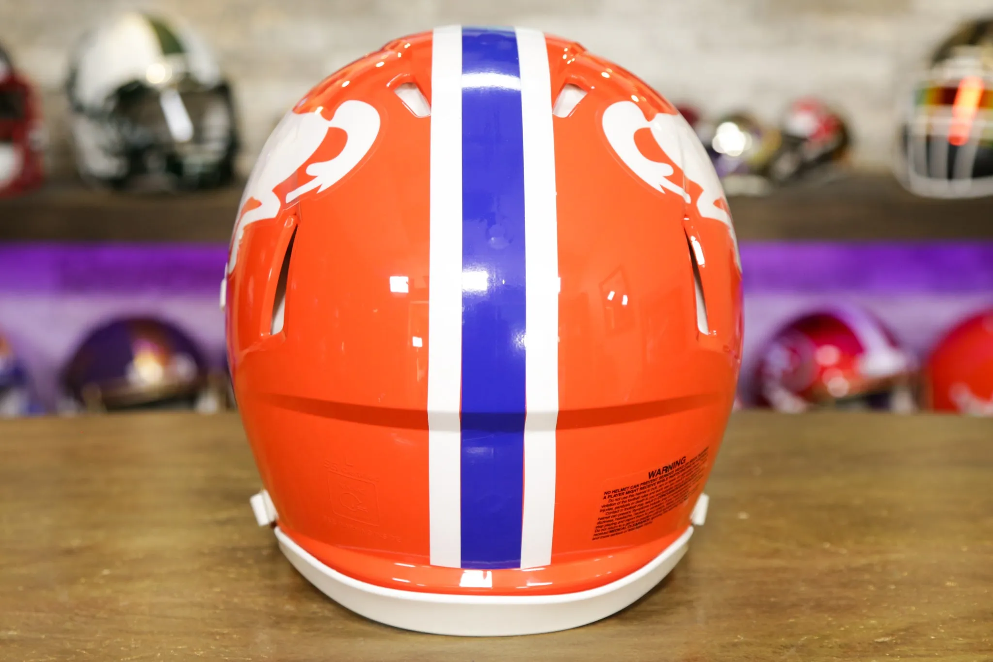 Denver Broncos Riddell Speed Authentic Helmet - 1966 Throwback