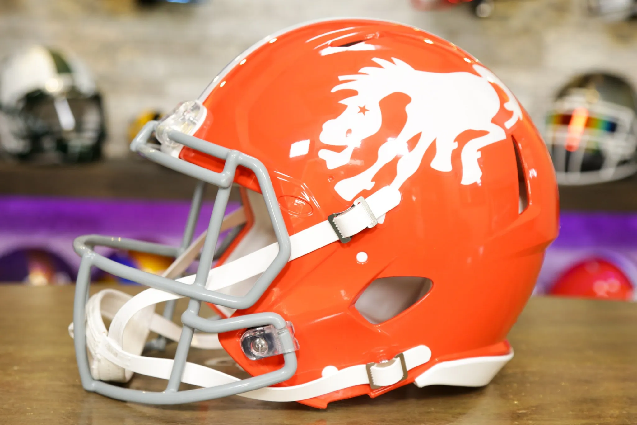 Denver Broncos Riddell Speed Authentic Helmet - 1966 Throwback