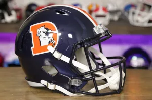 Denver Broncos Riddell Speed Display Helmet - Alternate Color Rush