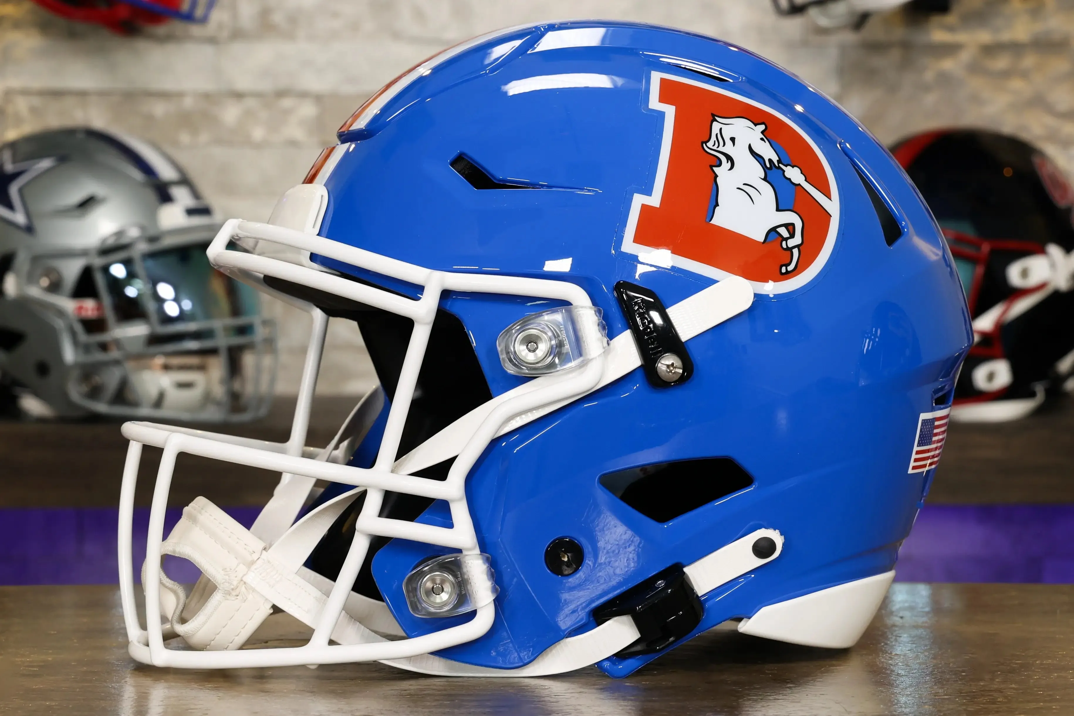 Denver Broncos Riddell SpeedFlex Helmet - 1975 - 1996 Throwback