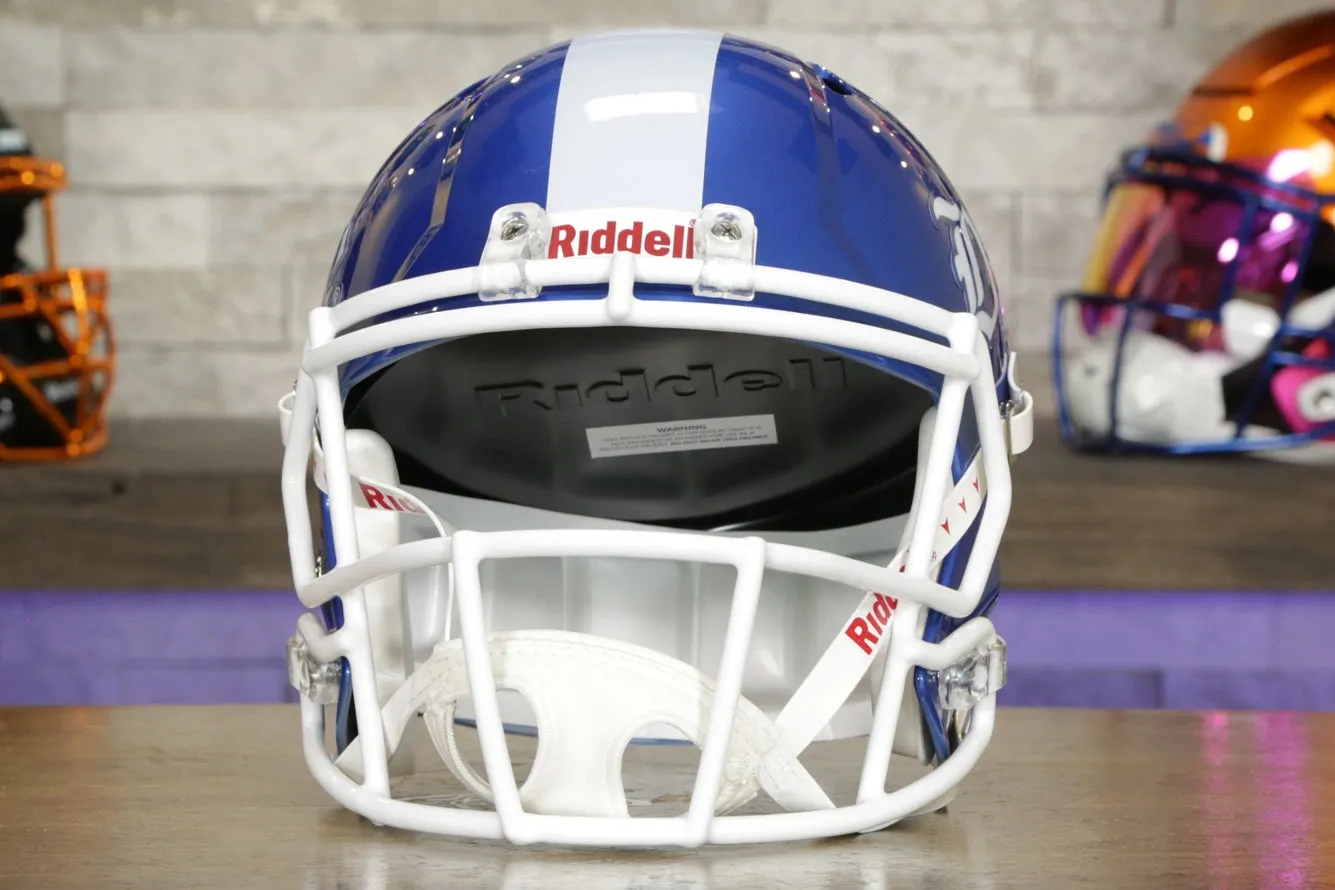 Duke Blue Devils Riddell Speed Display Helmet - Alternate #1