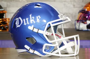 Duke Blue Devils Riddell Speed Display Helmet - Alternate #1