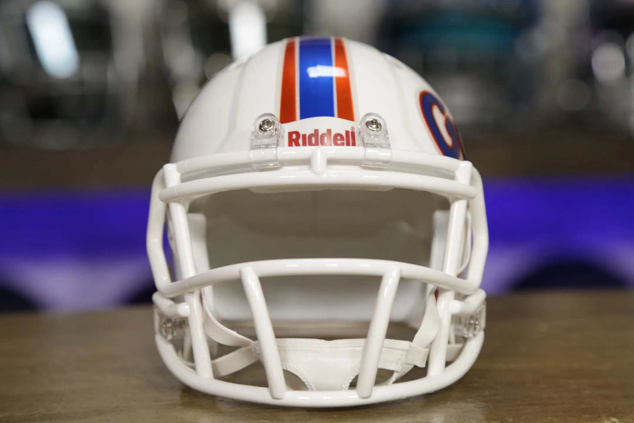 Florida Gators Riddell Speed Mini Helmet - White Alternate