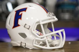Florida Gators Riddell Speed Mini Helmet - White Alternate