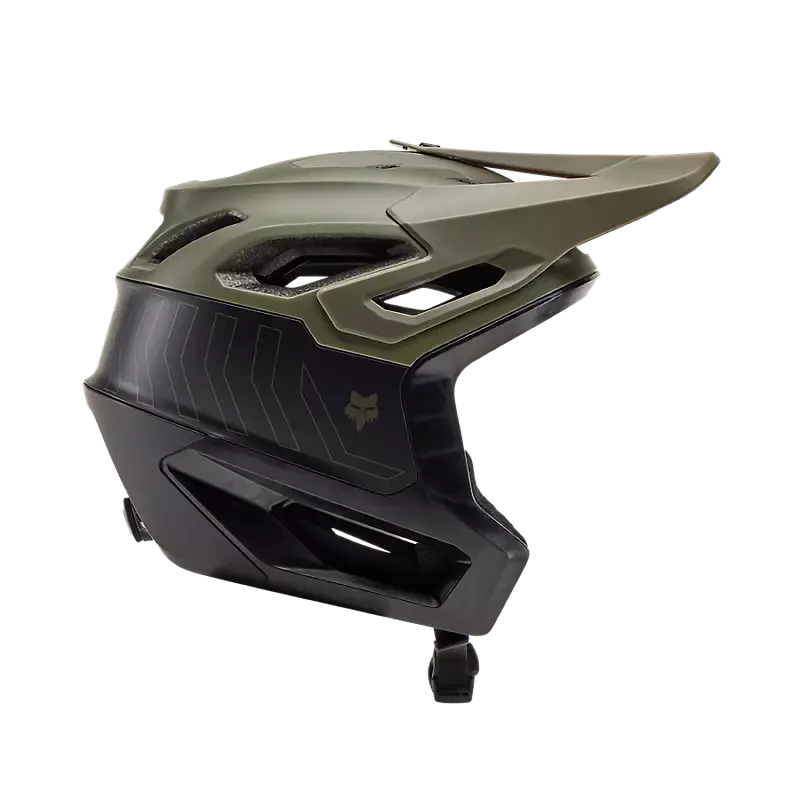 Fox Racing Dropframe Pro MTB Helmet - Runn - Olive Green