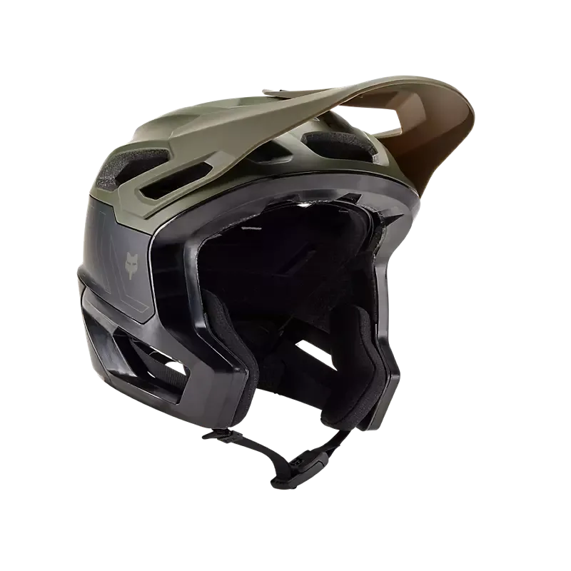 Fox Racing Dropframe Pro MTB Helmet - Runn - Olive Green