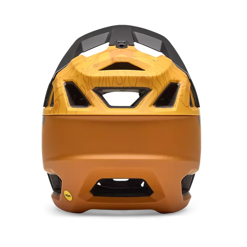 Fox Racing Proframe Full Face Helmet - Frequency - Caramel