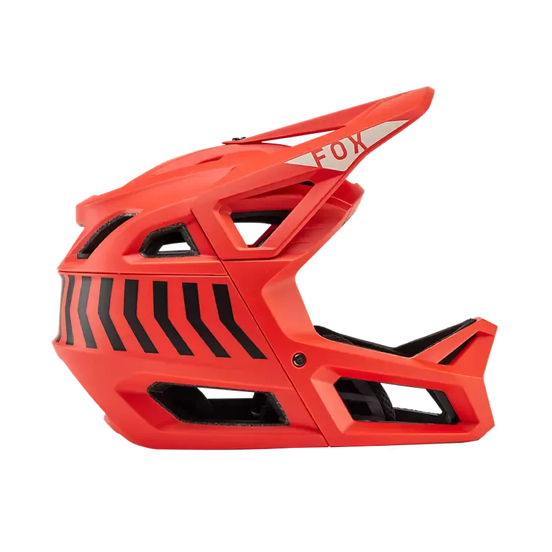 Fox Racing Proframe Full Face Helmet - Nace - Orange Flame