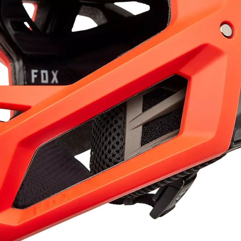 Fox Racing Proframe RS Full Face Helmet - NUF - Orange Flame