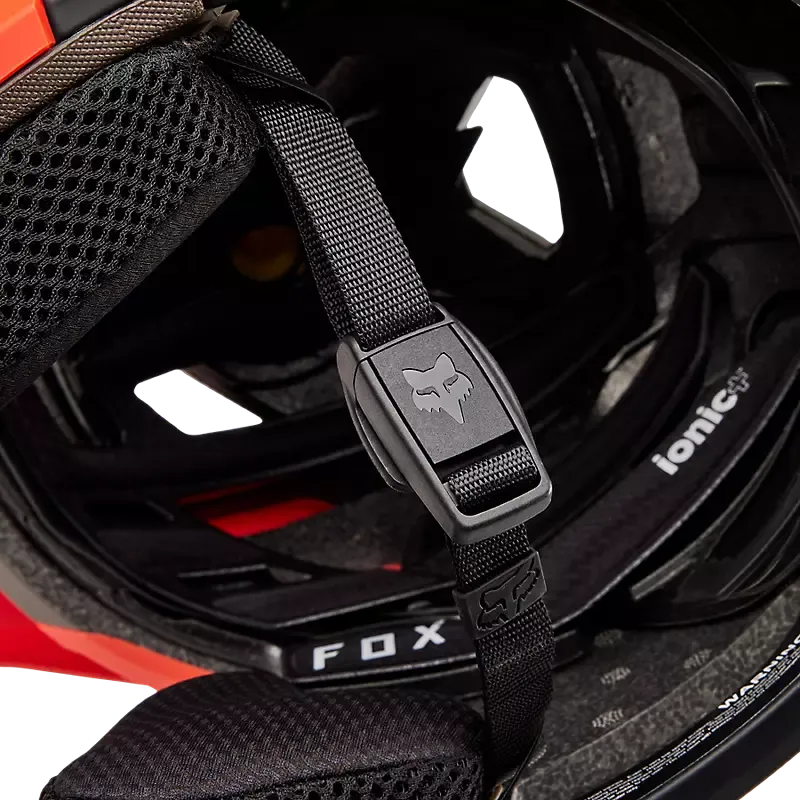 Fox Racing Proframe RS Full Face Helmet - NUF - Orange Flame