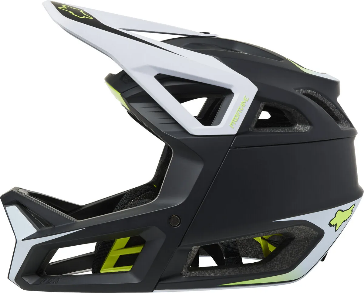 Fox Racing ProFrame RS Full Face Helmet - Sumyt - Black-Yellow - 2022
