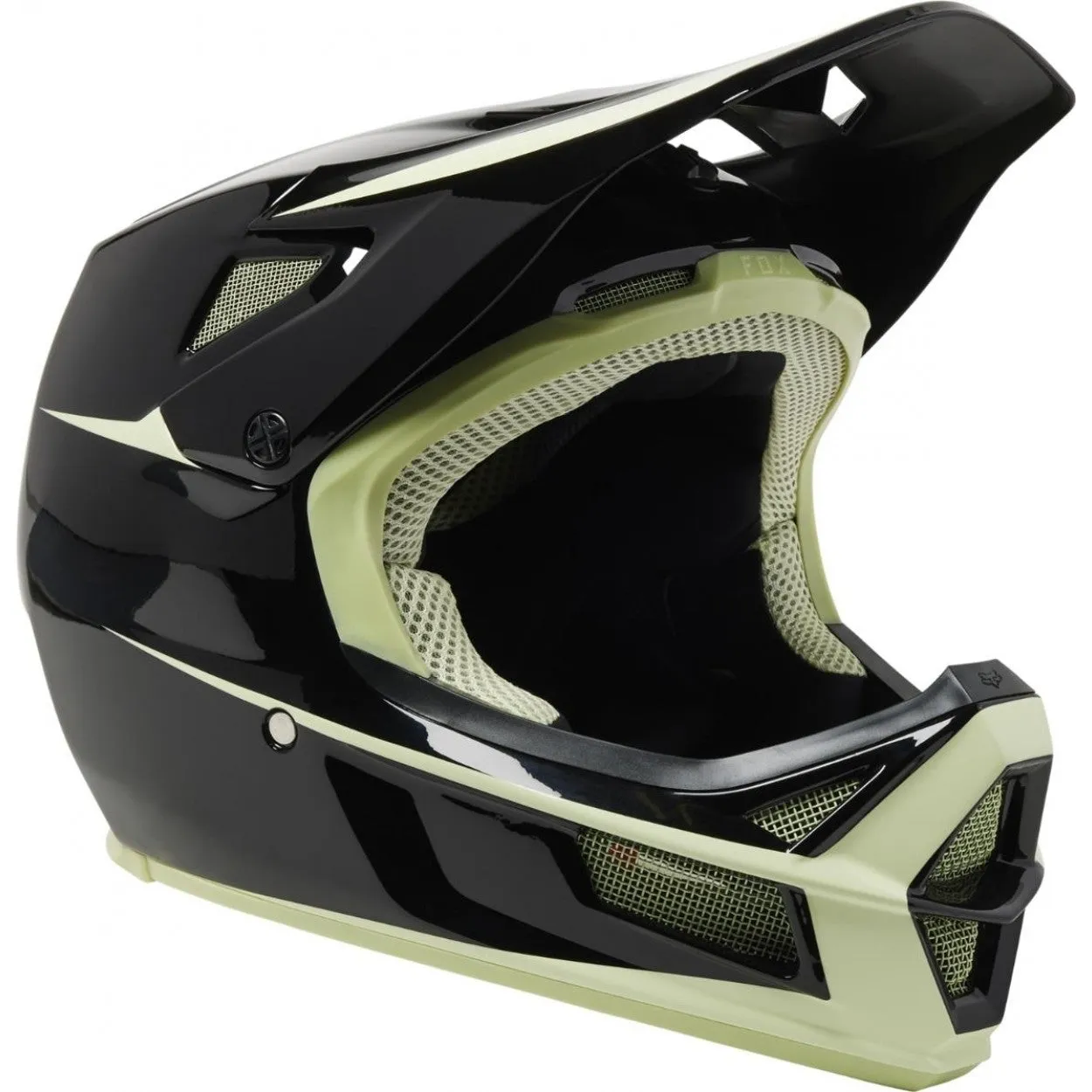 Fox Racing Rampage Comp Full Face Helmet - Stohn - Black