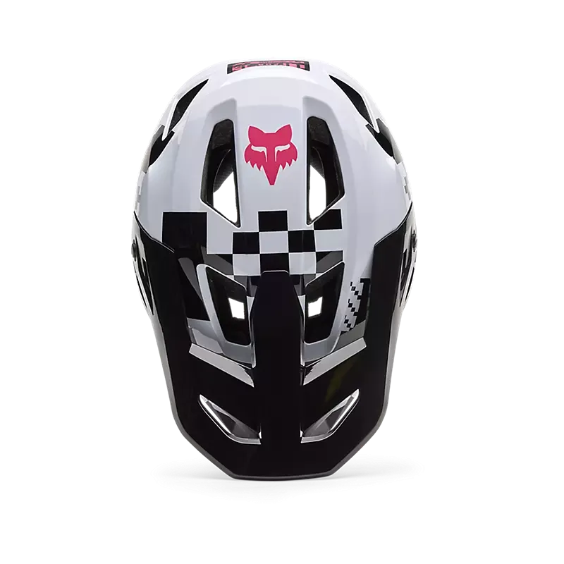 Fox Racing Rampage Full Face Helmet - Digi Image - Youth - Black-White