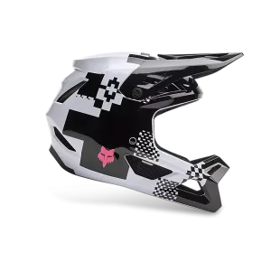 Fox Racing Rampage Full Face Helmet - Digi Image - Youth - Black-White