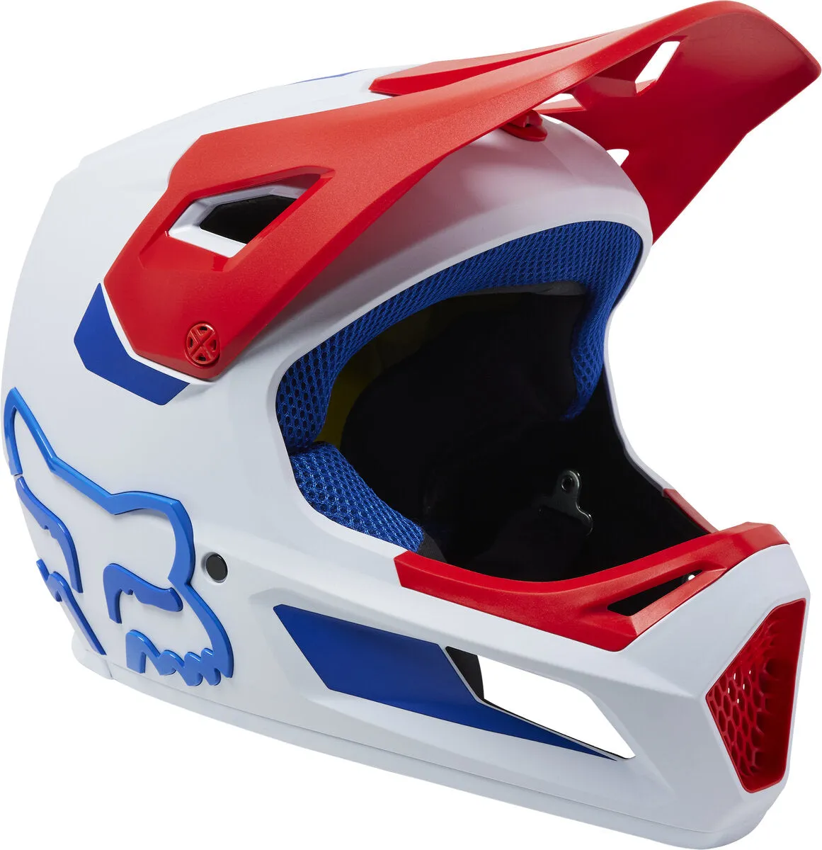 Fox Racing Rampage Full Face Helmet - Youth - Ceshyn - White - 2022