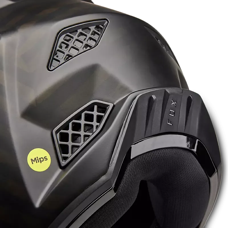 Fox Racing Rampage Pro Carbon MIPS Full Face Helmet - CE/CPSC - Matt Carbon