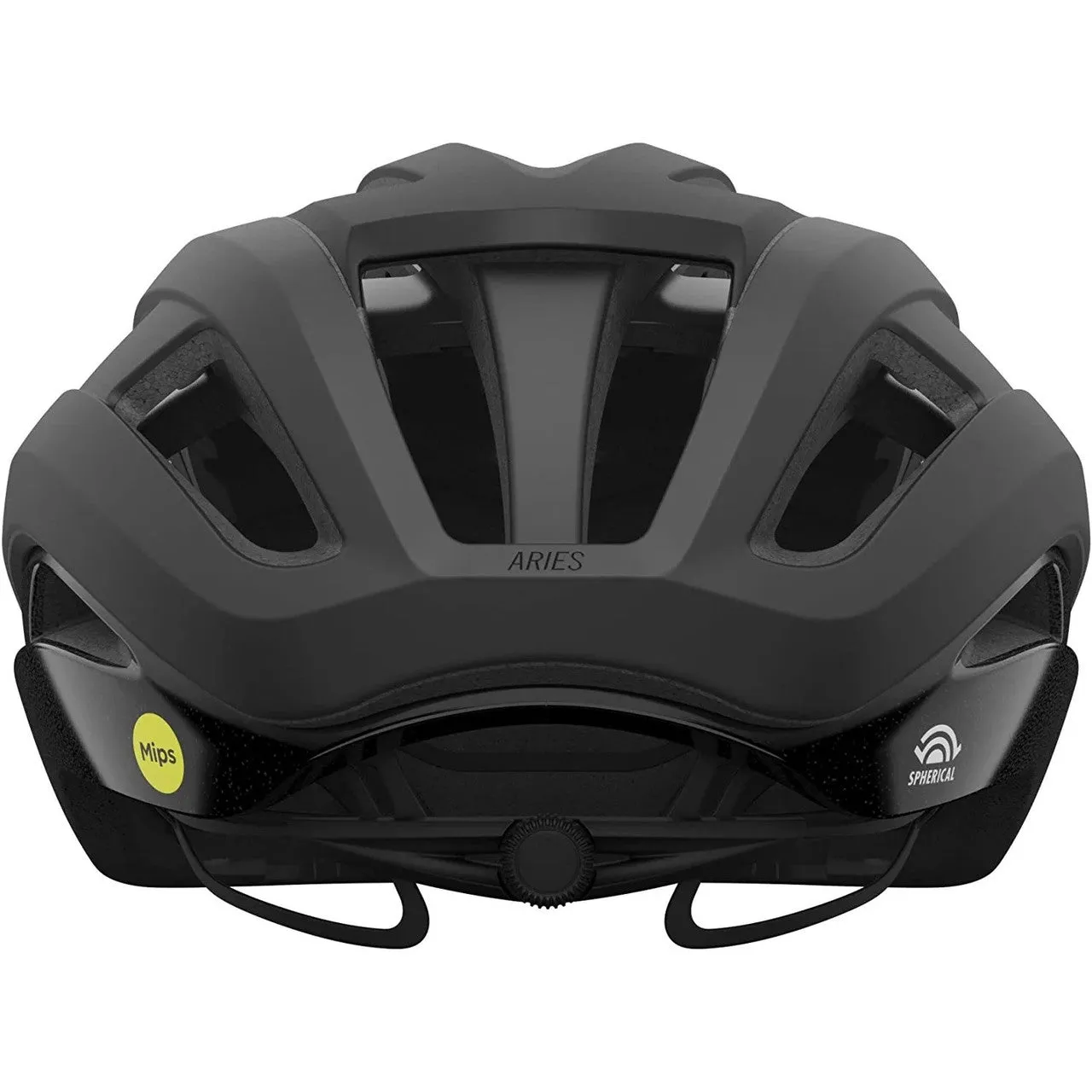 Giro Aries Spherical Road Helmet - Matt Black - 2023
