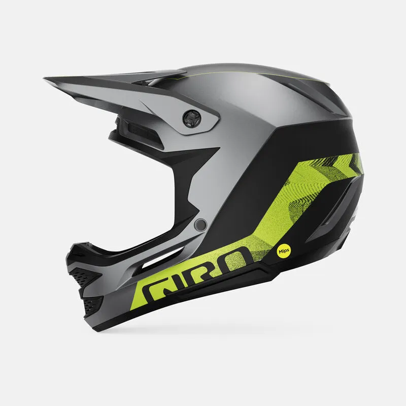 Giro Insurgent Spherical Full Face Helmet - Matt Black-Ano Lime