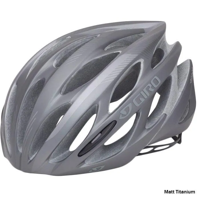 Giro Saros Road Helmet - Matt Titanium