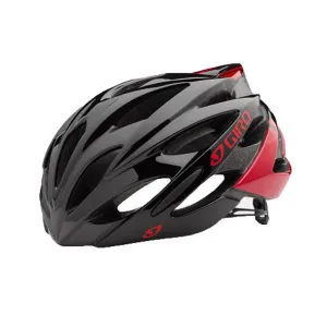 Giro Savant Road Helmet - Black-Bright Red