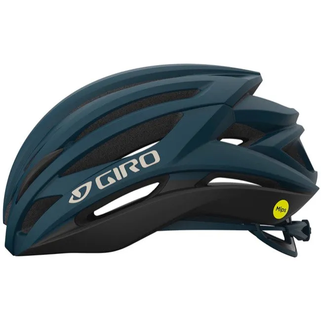 Giro Syntax MIPS Road Helmet - Matt Harbor Blue