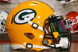 Green Bay Packers Riddell Speed Authentic Helmet - GG Edition