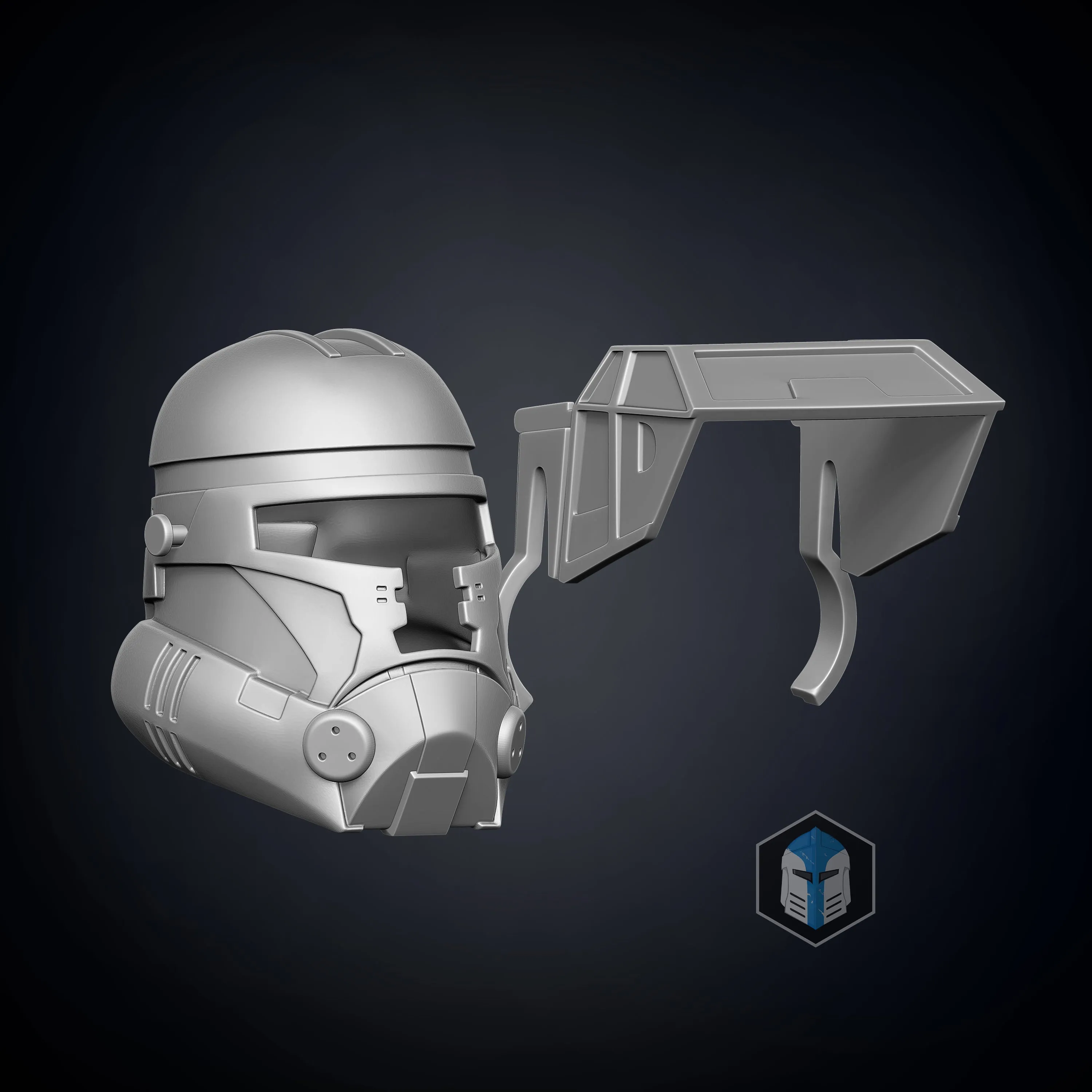Havok Trooper Helmet - 3D Print Files