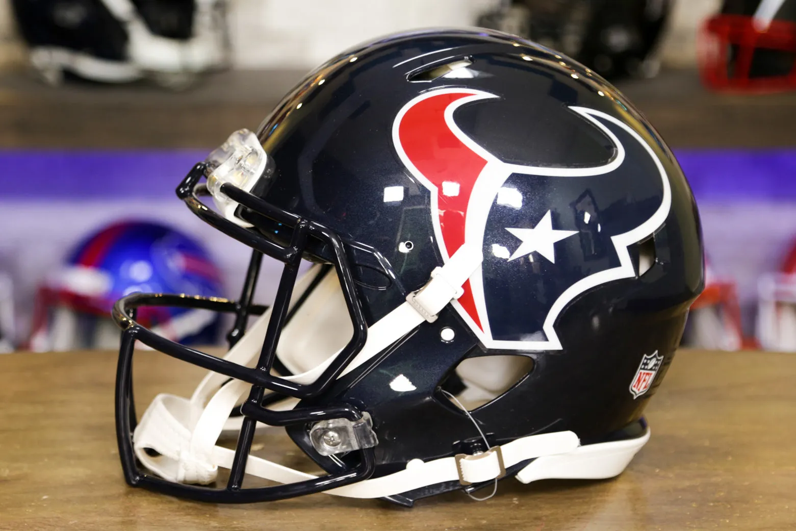 Houston Texans Riddell Speed Authentic Helmet 2002 - 2023 Throwback