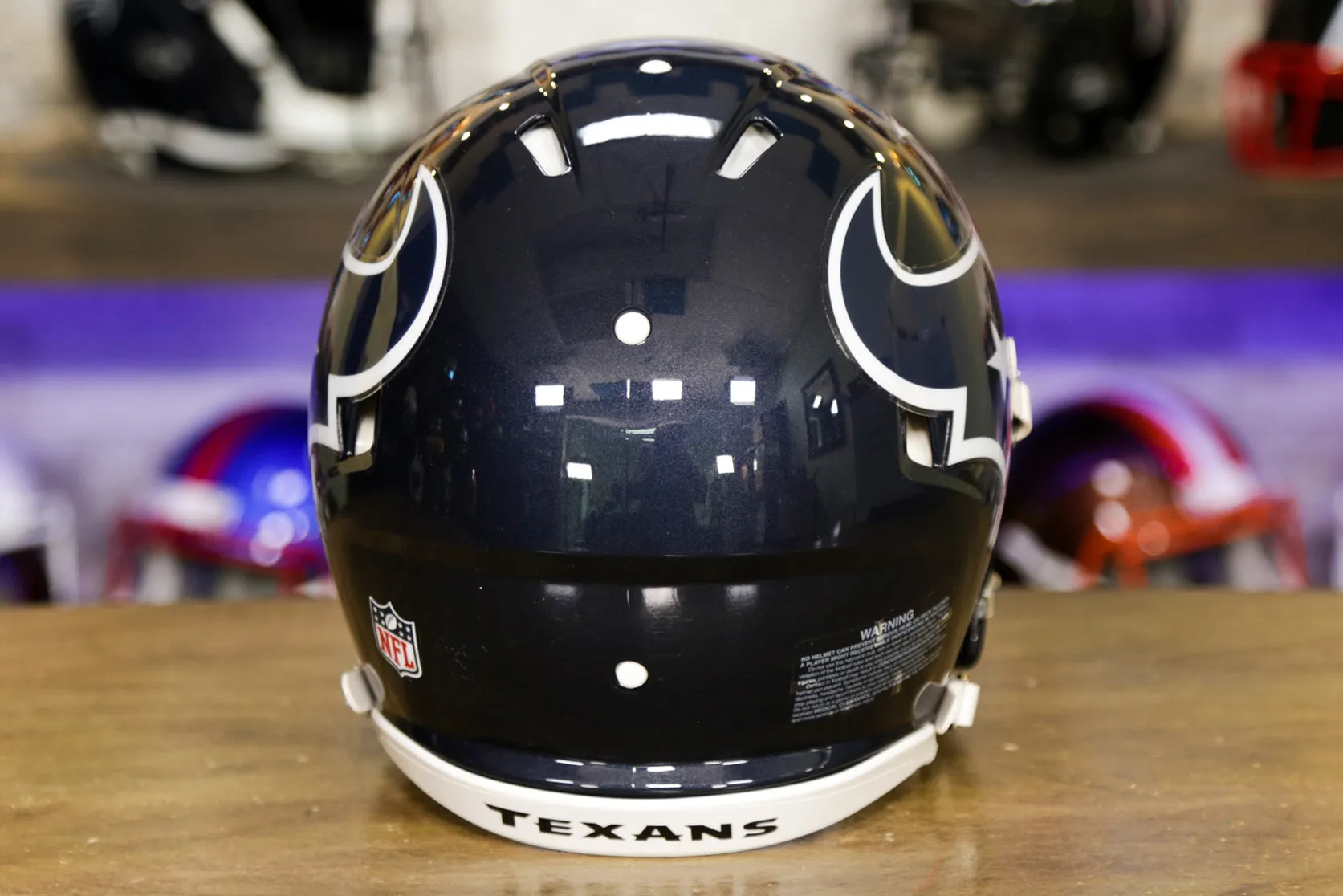 Houston Texans Riddell Speed Authentic Helmet 2002 - 2023 Throwback