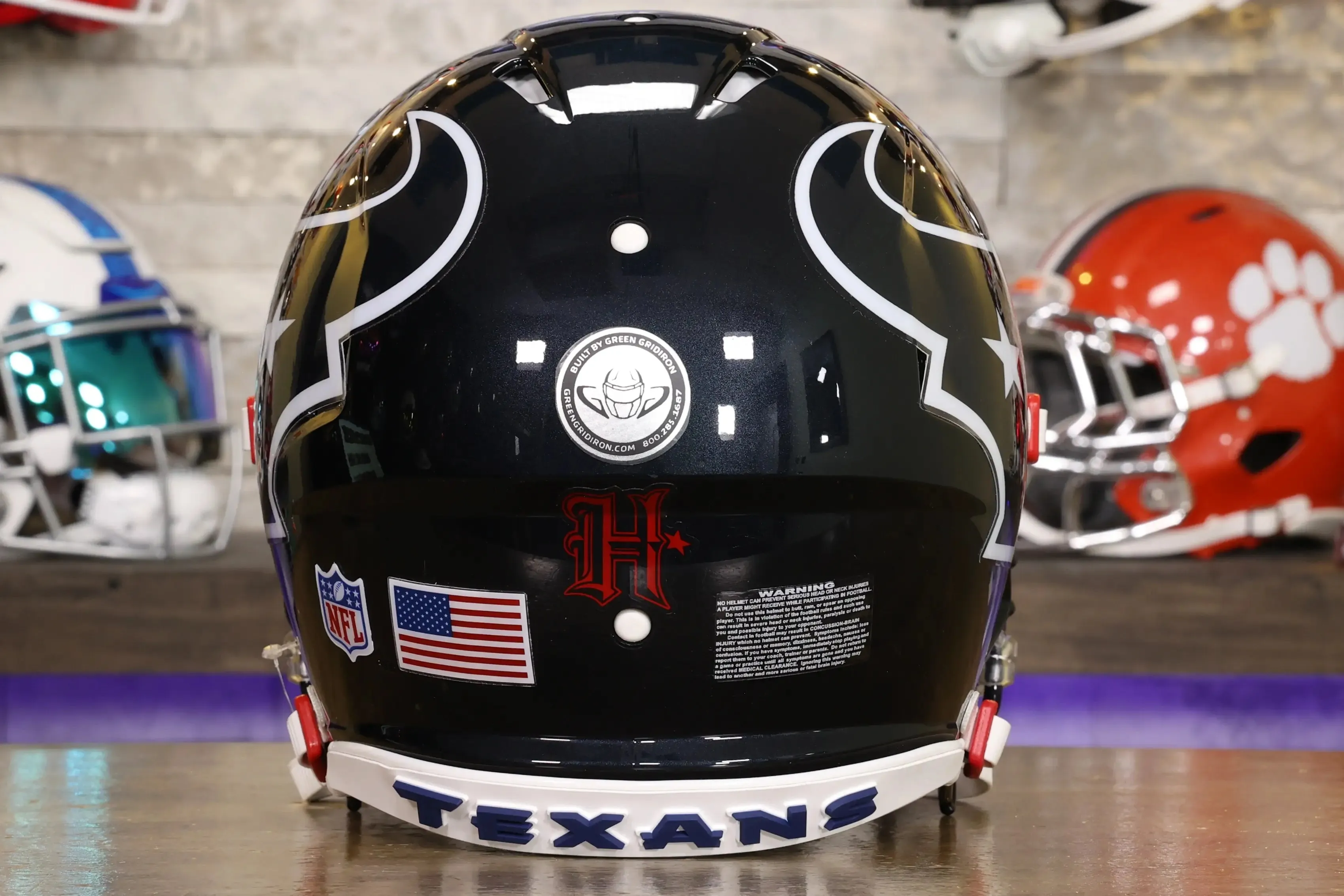 Houston Texans Riddell Speed Authentic Helmet - GG Edition
