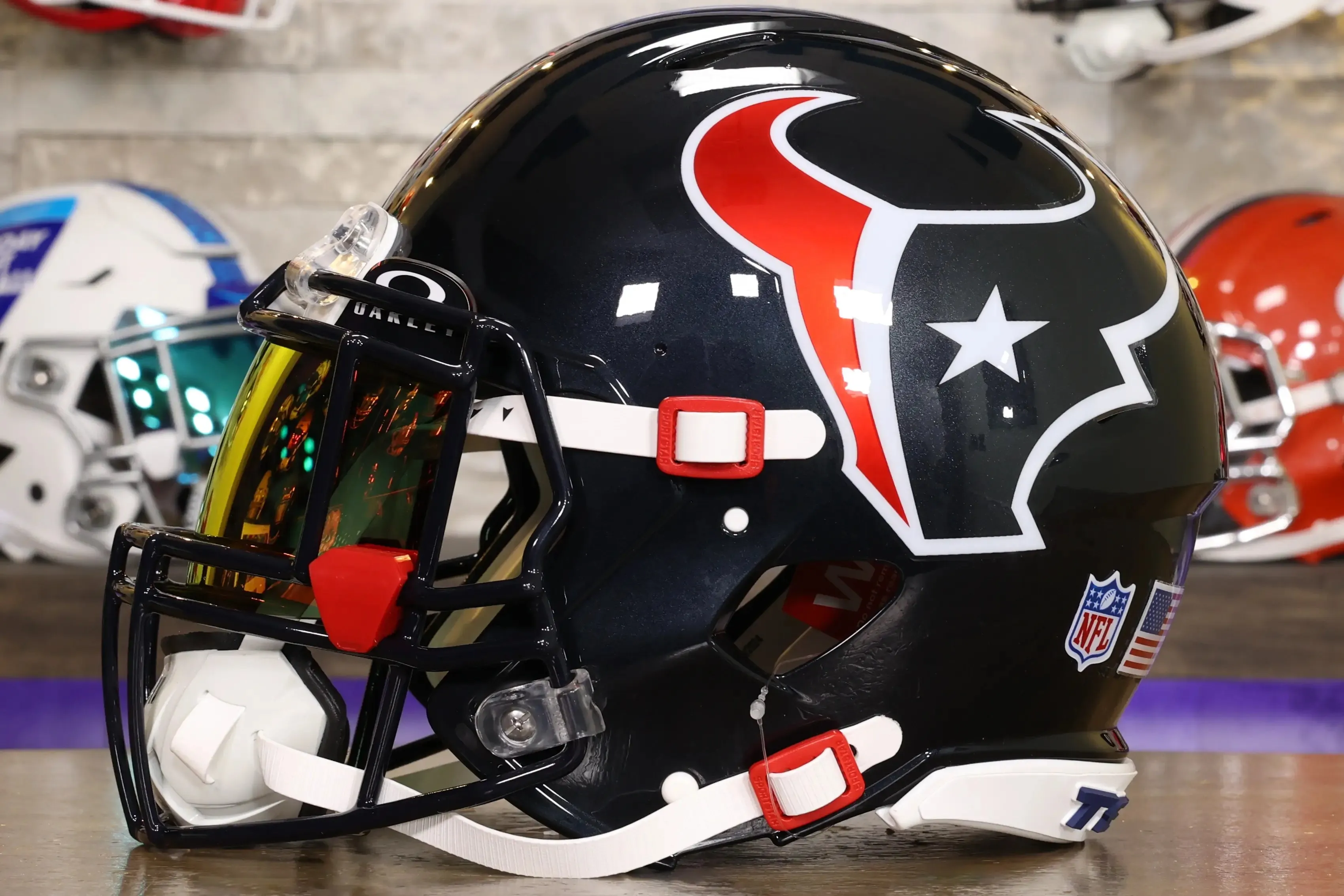 Houston Texans Riddell Speed Authentic Helmet - GG Edition