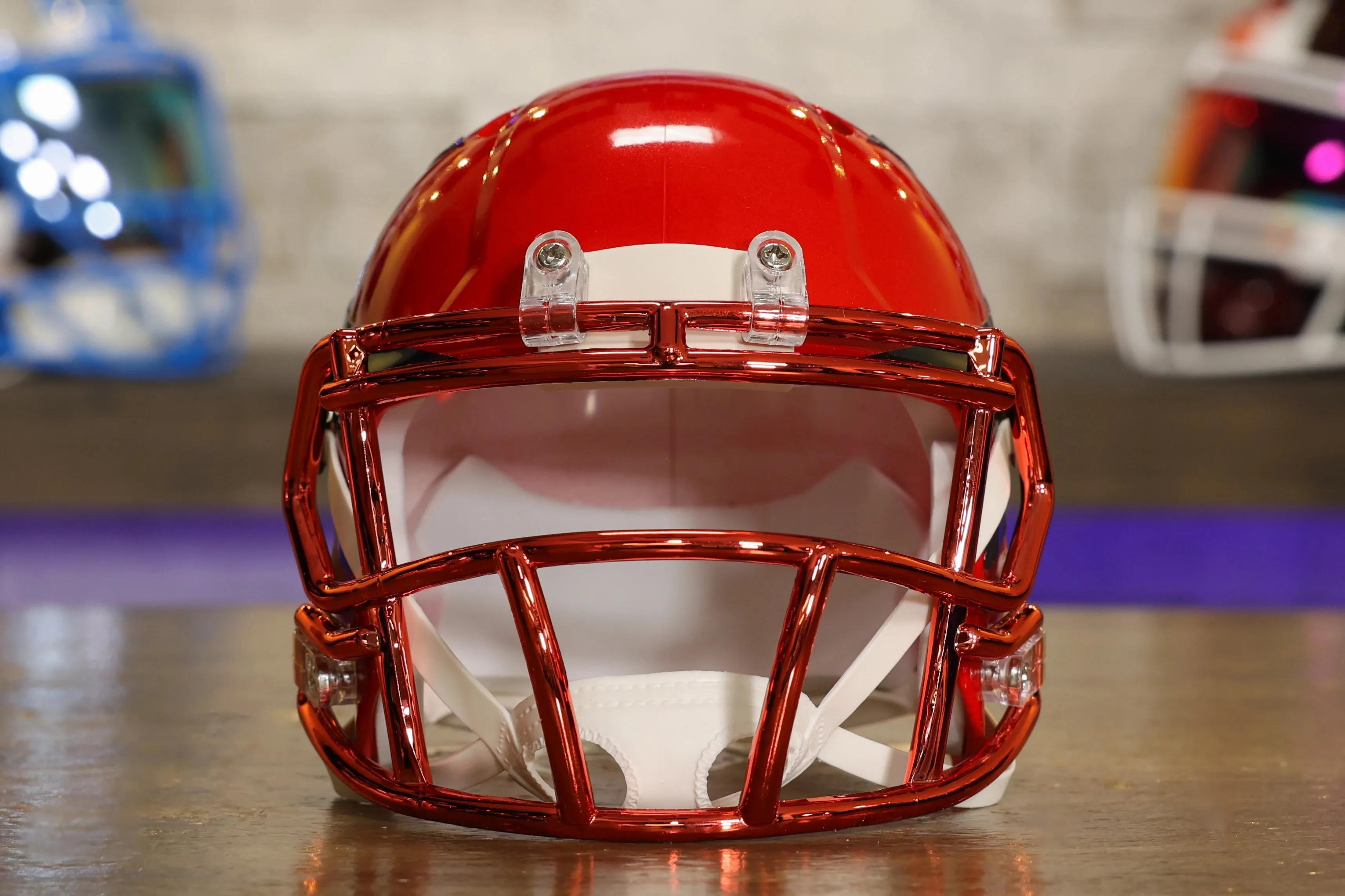 Houston Texans Riddell Speed Mini Helmet - Battle Red Alternate