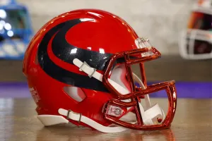 Houston Texans Riddell Speed Mini Helmet - Battle Red Alternate