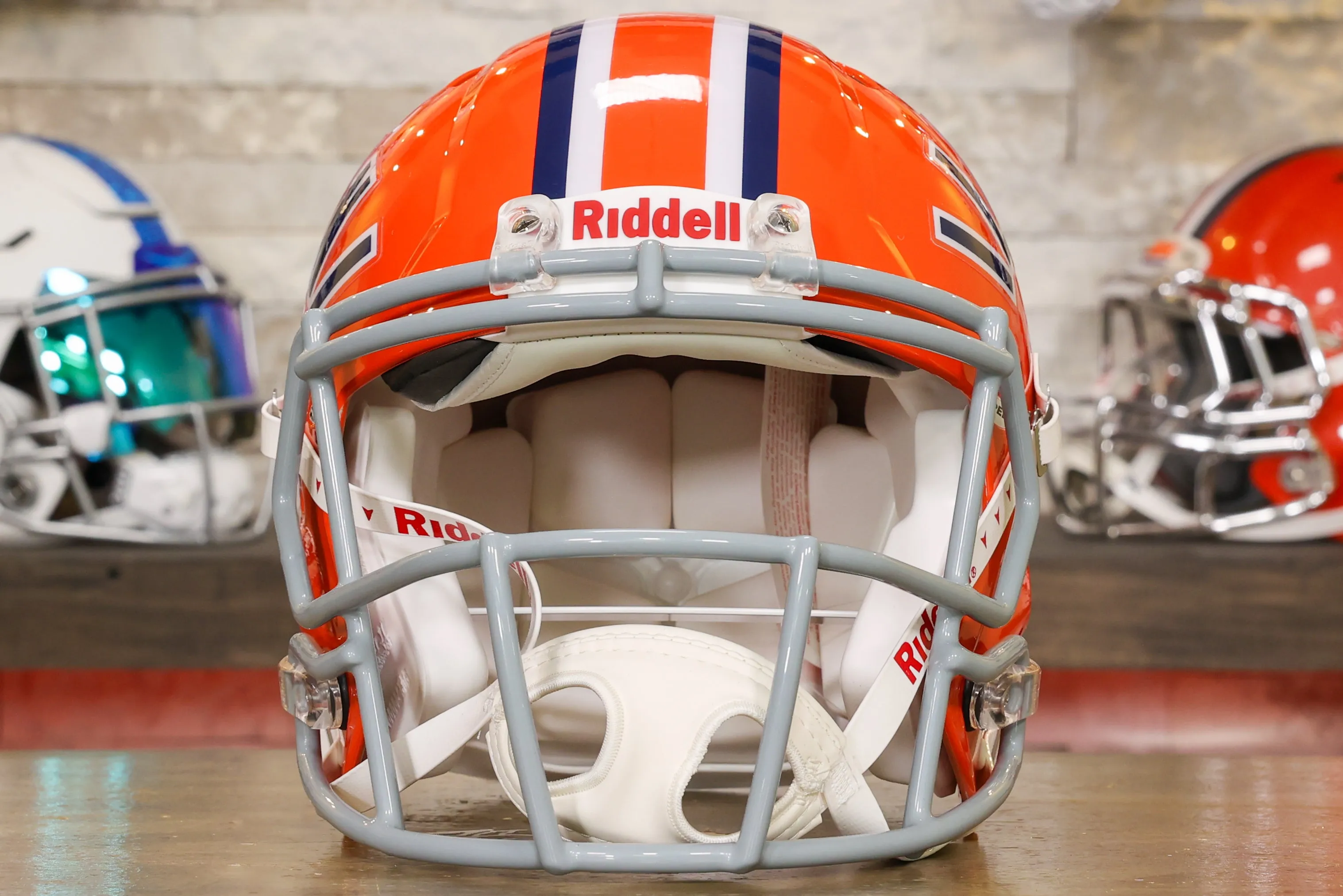 Illinois Fighting Illini Riddell Speed Authentic Helmet - Throwback 1971 - 1987