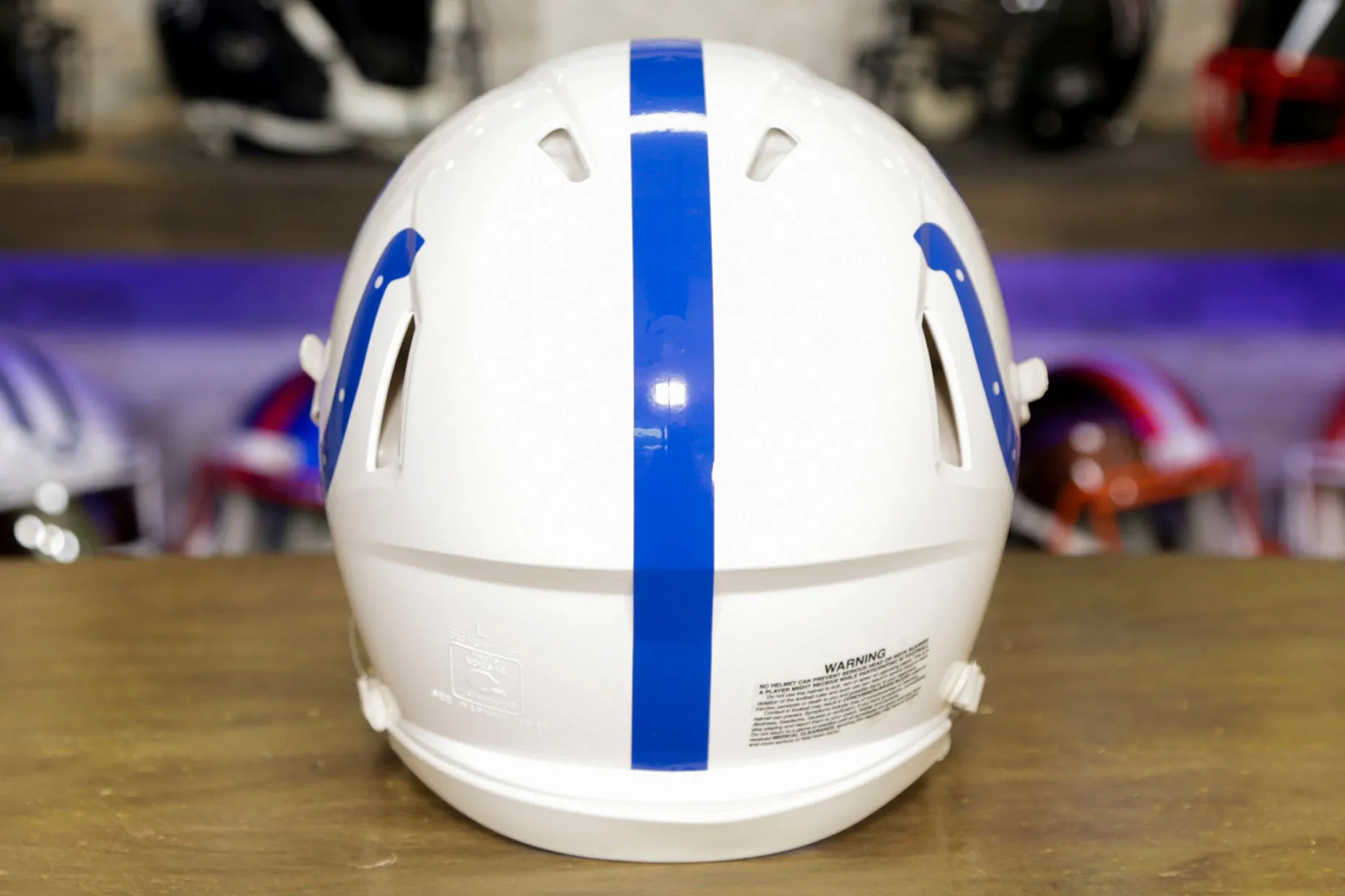 Indianapolis Colts Riddell Speed Authentic Helmet - 1995-2003 Throwback