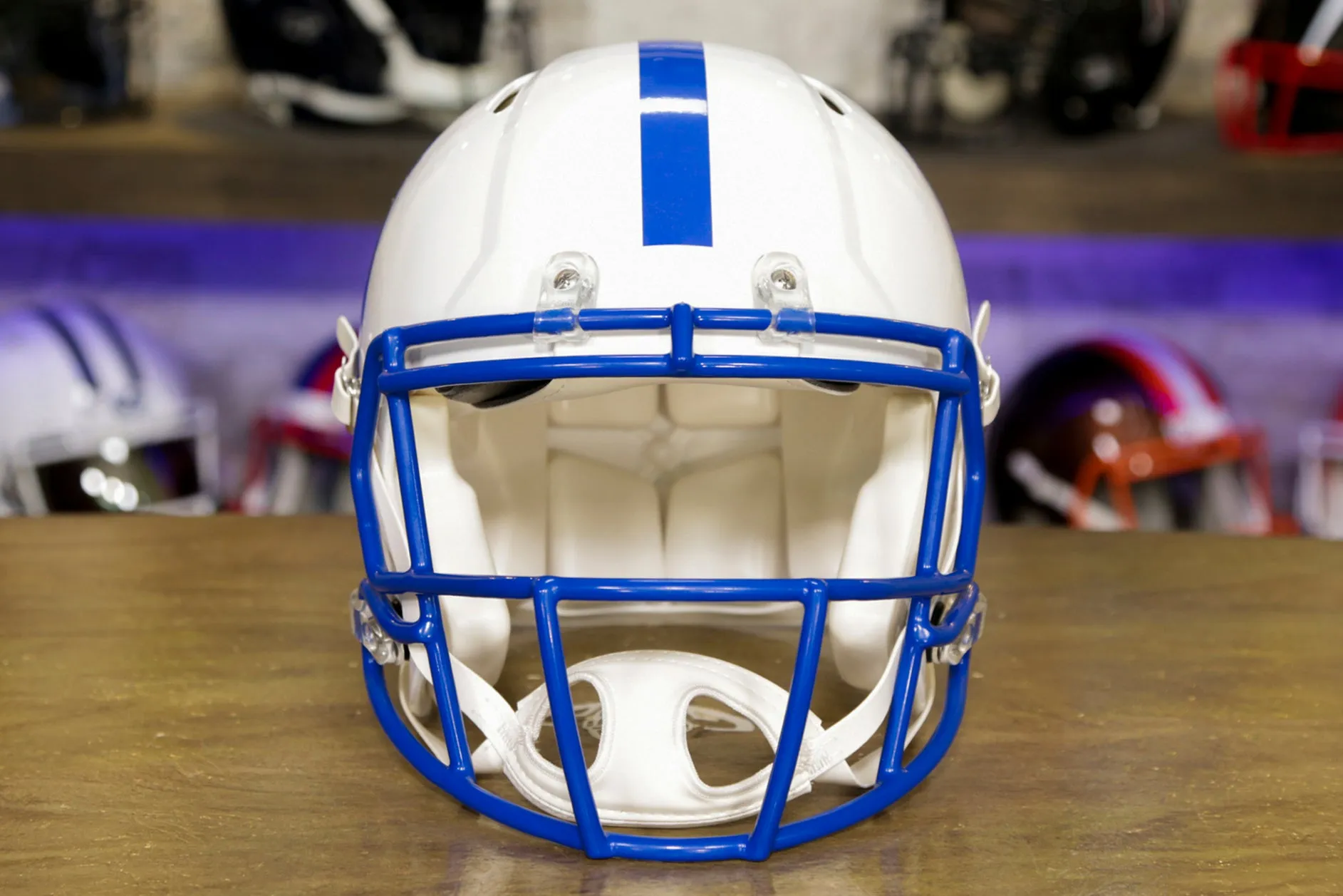 Indianapolis Colts Riddell Speed Authentic Helmet - 1995-2003 Throwback