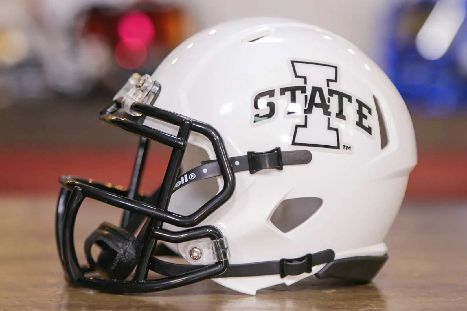 Iowa State Cyclones Riddell Speed Mini Helmet - White