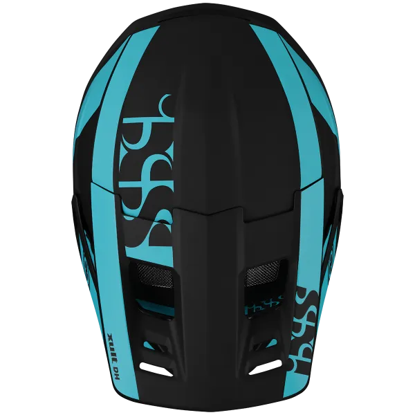 IXS Xult DH Full Face Helmet - Lagoon-Black